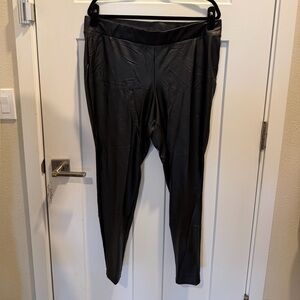 Torrid Black Faux Leather Pants